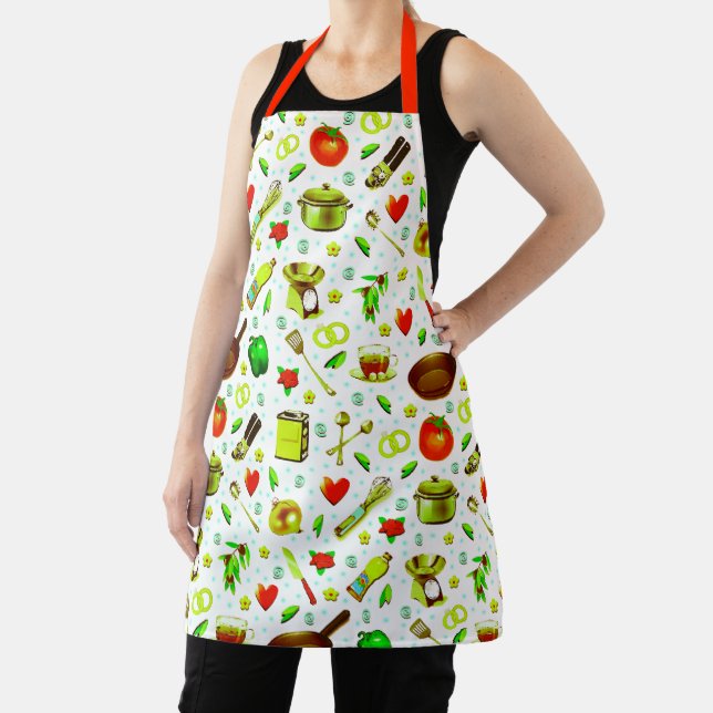 Kitchen Bridal Shower Bride Apron (Insitu)