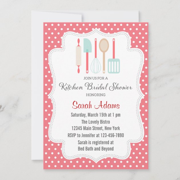 Kitchen Bridal Shower Invitation Zazzle   Kitchen Bridal Shower Invitation R71b7d72f24624442bacaa64b7c2ba29b Tcvt0 630 