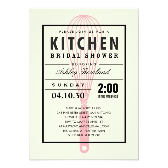 Kitchen Bridal Shower Invitations Zazzle   Kitchen Bridal Shower Invitations Rfab9a7bcfcd24b238b618dbf588ed671 Zkrqs 700 