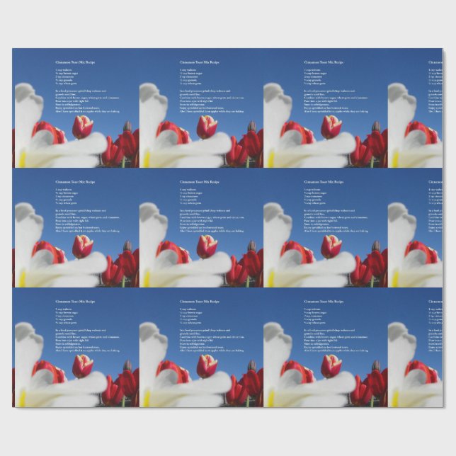 Kitchen Bridal Shower Wrapping Paper (Flat)