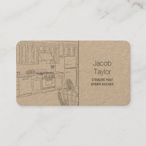 Kitchen Cabinetry Business Card