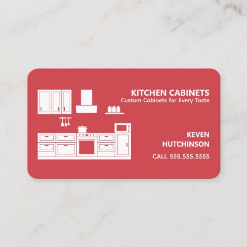  Kitchen Cabinetry Business Card