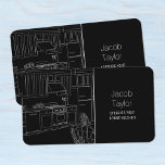 Kitchen Cabinets Business Card at Zazzle