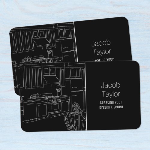 Kitchen Cabinets Business Card