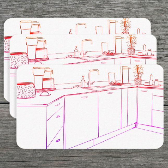 Kitchen Cabinets Remodeling Business Card (Creator Uploaded)