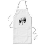 Kitchen Carols Calm Long Apron
