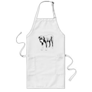 Kitchen Cheer Pit Bull Long Apron