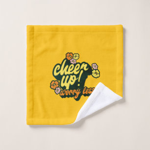 KITCHEN CHEER UP WORRY LESS WASH CLOTH