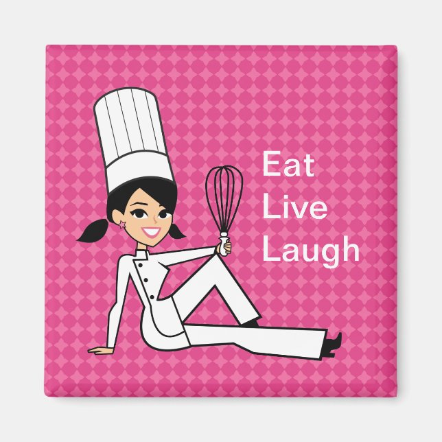 Kitchen Chef Fridge Magnet (Front)