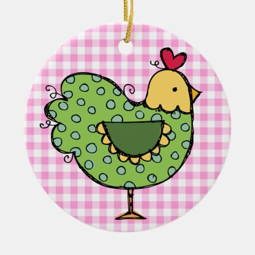 Kitchen Chicken _ SRF Ceramic Ornament