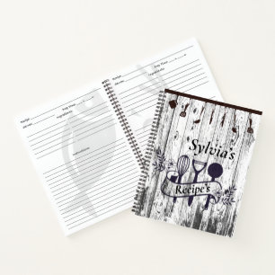 Kitchen Chronicles: A Rustic Recipe  Notebook