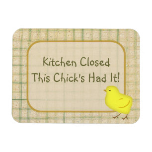 Kitchen Closed Magnet