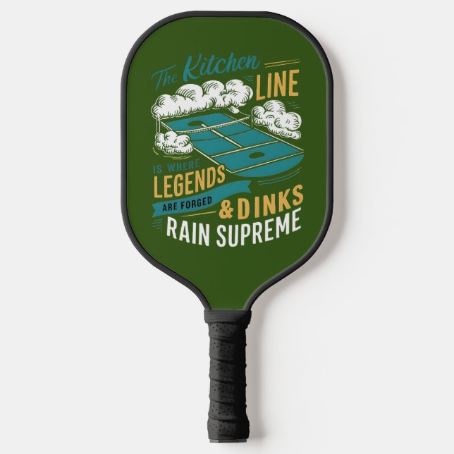 Kitchen Conqueror Pickleball Paddle (Front)