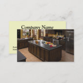 Kitchen Contractor Business Card (Front/Back)
