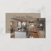 Kitchen Contractor Business Card (Front/Back)