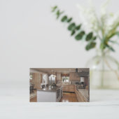 Kitchen Contractor Business Card (Standing Front)