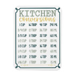 Kitchen Conversion Chart Flexible Magnet