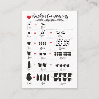 Kitchen Conversions 3.5"x2.5" Business Card