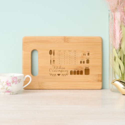 Kitchen Conversions Cutting Board