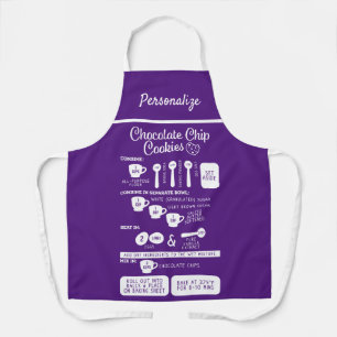 Kitchen Cooking Chocolate Chip Cookie Recipe  Apron