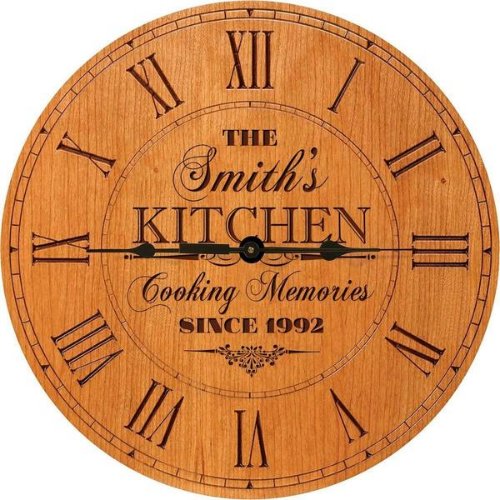 Kitchen Cooking Memories Beautiful Wall Clock