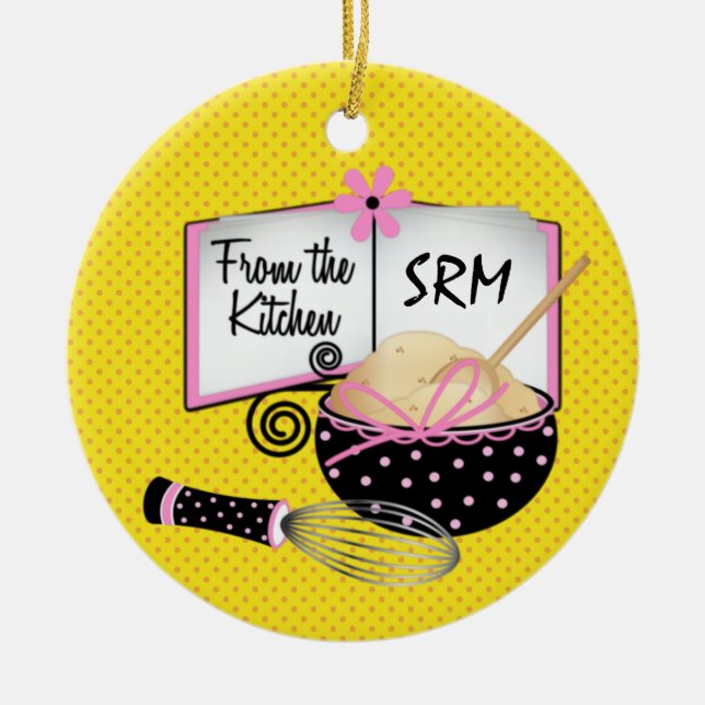Kitchen / Cooking - SRF Ceramic Ornament (Front)