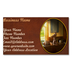 Kitchen - Country - A rural kitchen Business Card Magnet