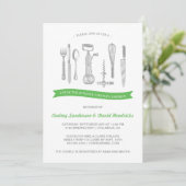 Kitchen Couples Shower Invitation (Standing Front)