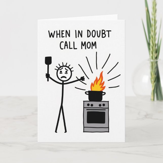 Kitchen Crisis Advice Card (Front)