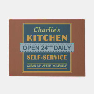 Kitchen – custom name – door mats