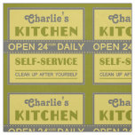 Kitchen – custom name – fabric