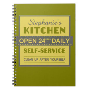 Kitchen – custom name – notebook