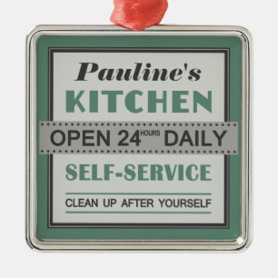 Kitchen – custom name – ornament