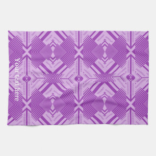 Kitchen Decor Chevron Stripe Abstract Art Towel