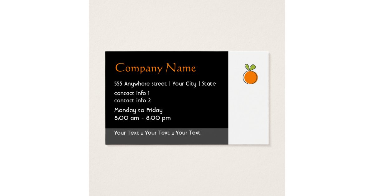 Kitchen Design Business Card Zazzle