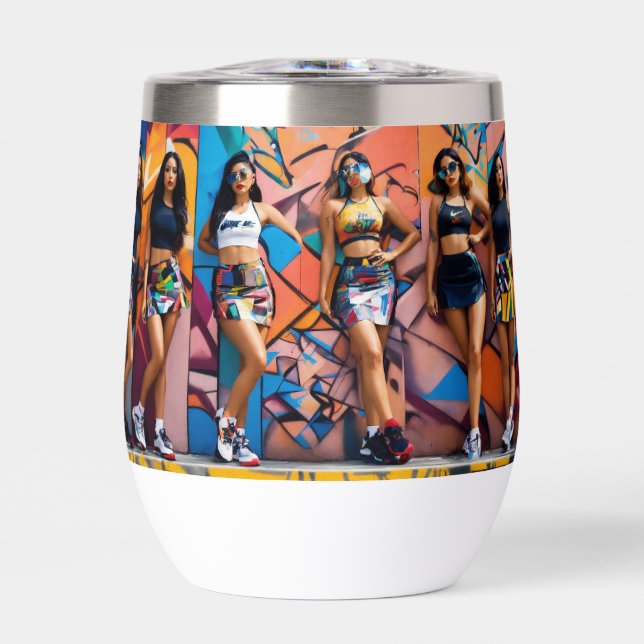 Kitchen & Dining Thermal Wine Tumbler (Front)