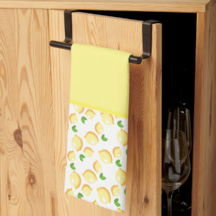 Kitchen Dish Towel-Lemons Towel