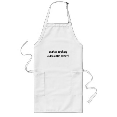 Kitchen Diva _ Makes cooking a dramatic event  Long Apron