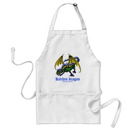 Kitchen dragon funny apron