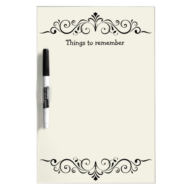 Kitchen Dry Erase Message Boards (Front)