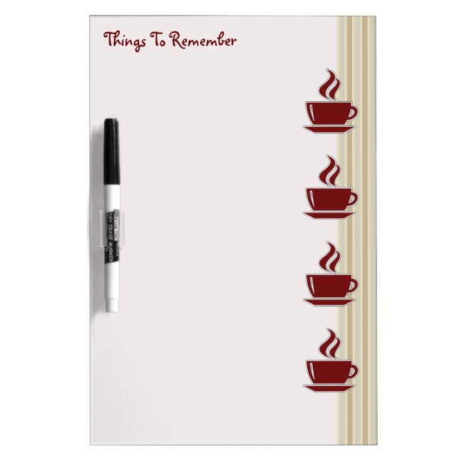 Kitchen Dry Erase Message Boards (Front)