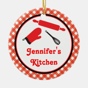 Kitchen Family Recipe Ornament
