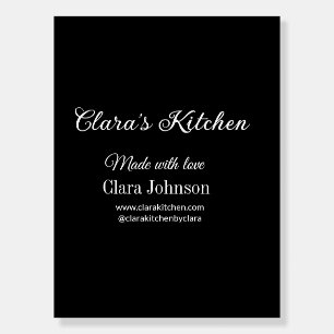 kitchen food chef add restaurant cater name detail foam board