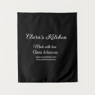kitchen food chef add restaurant cater name detail tapestry