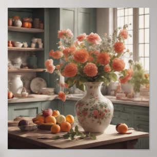 Kitchen Food Cooking Chefs Baking Wall Art