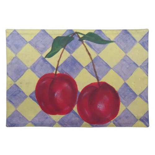 Kitchen Fruit _ Cherries Placemat