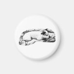 Kitchen Gallery: Terrier, Snowy Dots Magnet