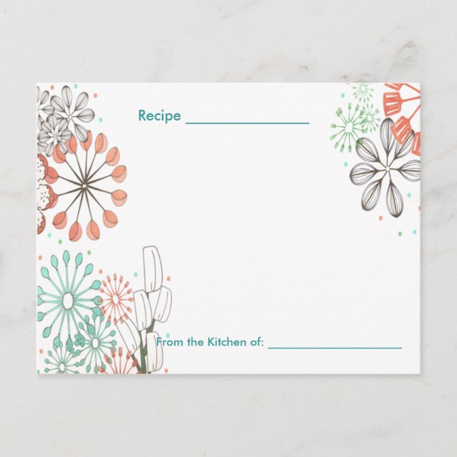 kitchen garden recipe cards (Front)