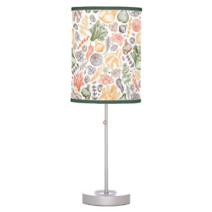 Kitchen Garden Vegetable Pattern Table Lamp