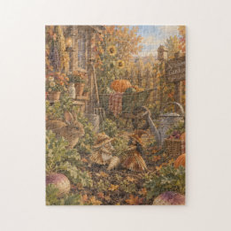 Kitchen Garden Witches Jigsaw Puzzle